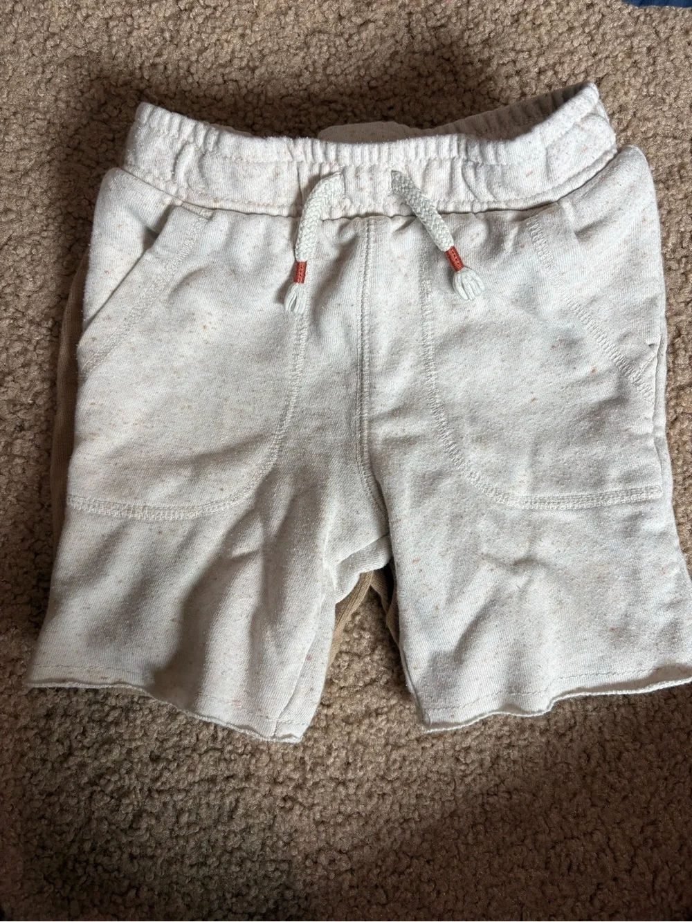 Kids' Navy, Gray, Khaki, Light Gray and Blue Casual Shorts Pack